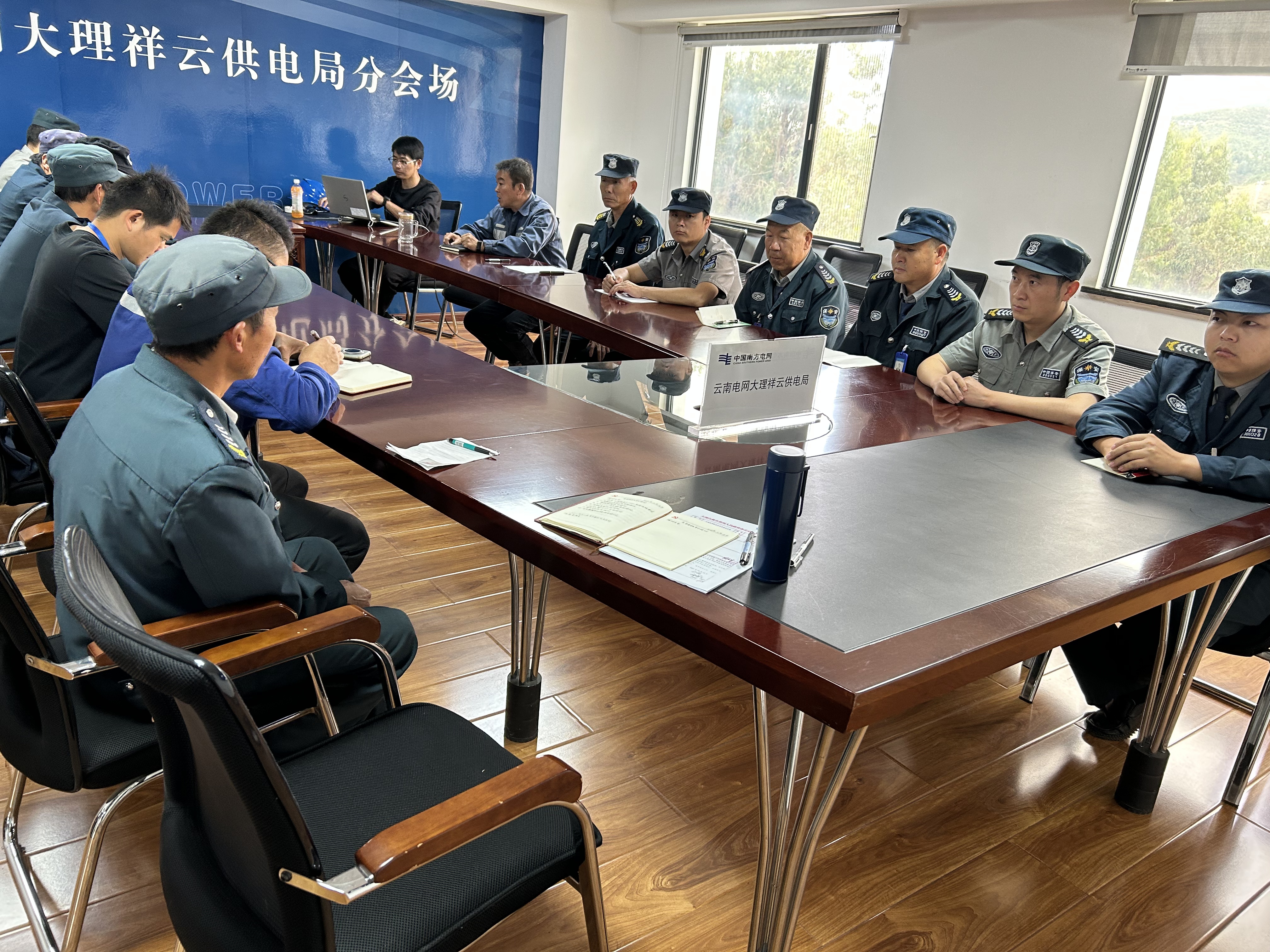 云南中和保安服務(wù)（集團）有限公司注重抓好派駐保安員職業(yè)技能培訓(xùn)